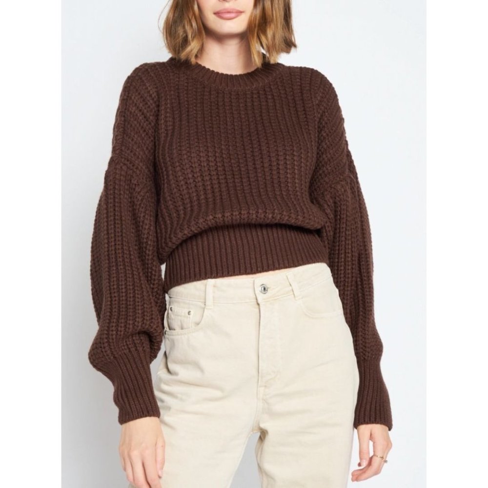 EnSaison sweater with balloon sleeves